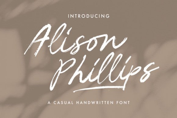 Download Alison Phillips Casual Handwritten - Premium Resources