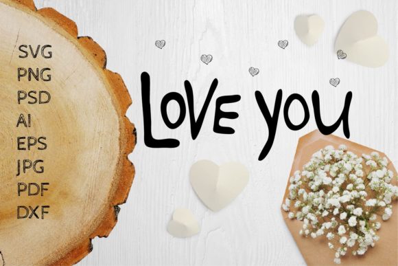 Download Elegant LOVE YOU SVG Hearts Valentine - Hearts Collection