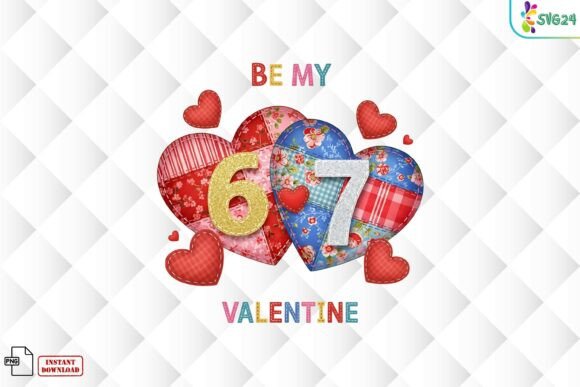 Download 67 Valentine Patchwork Hearts PNG - Hearts Collection